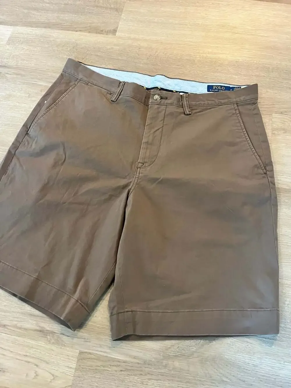 Polo Ralph Lauren, Bedford Stretch Classic Fit 9”Chino Shorts,Chocolate Brown,35